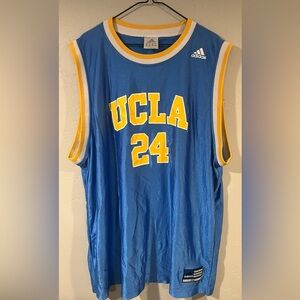 Vintage Adidas NCAA UCLA Bruins #24 Basketball Jersey Mens Blue Size XXL.